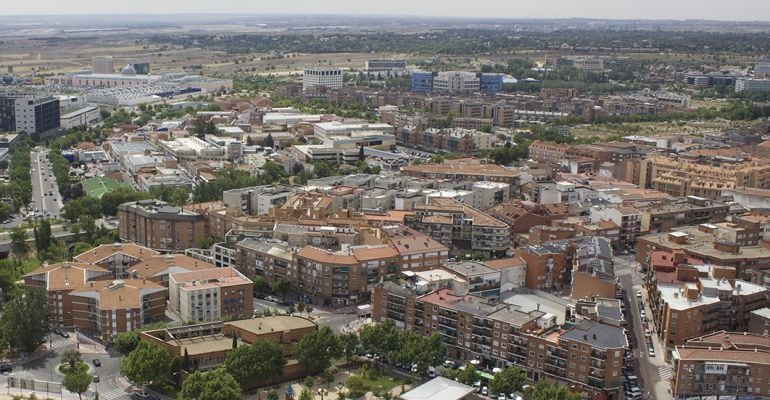 Vista aérea del municipio de San Sebastián de los Reyes