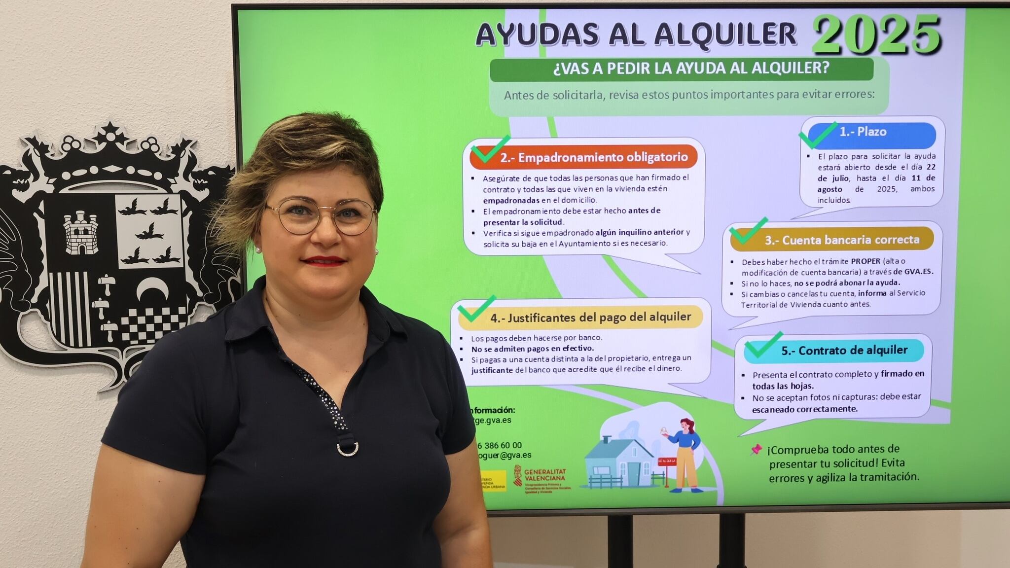 Lorena Candel, concejala de Vivienda de Novelda