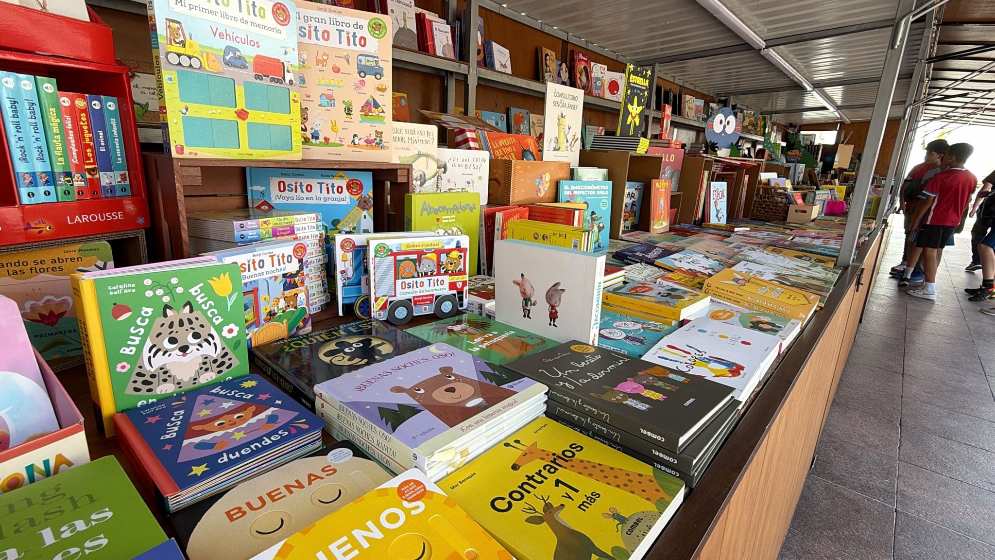 Libros expuestos este miércoles