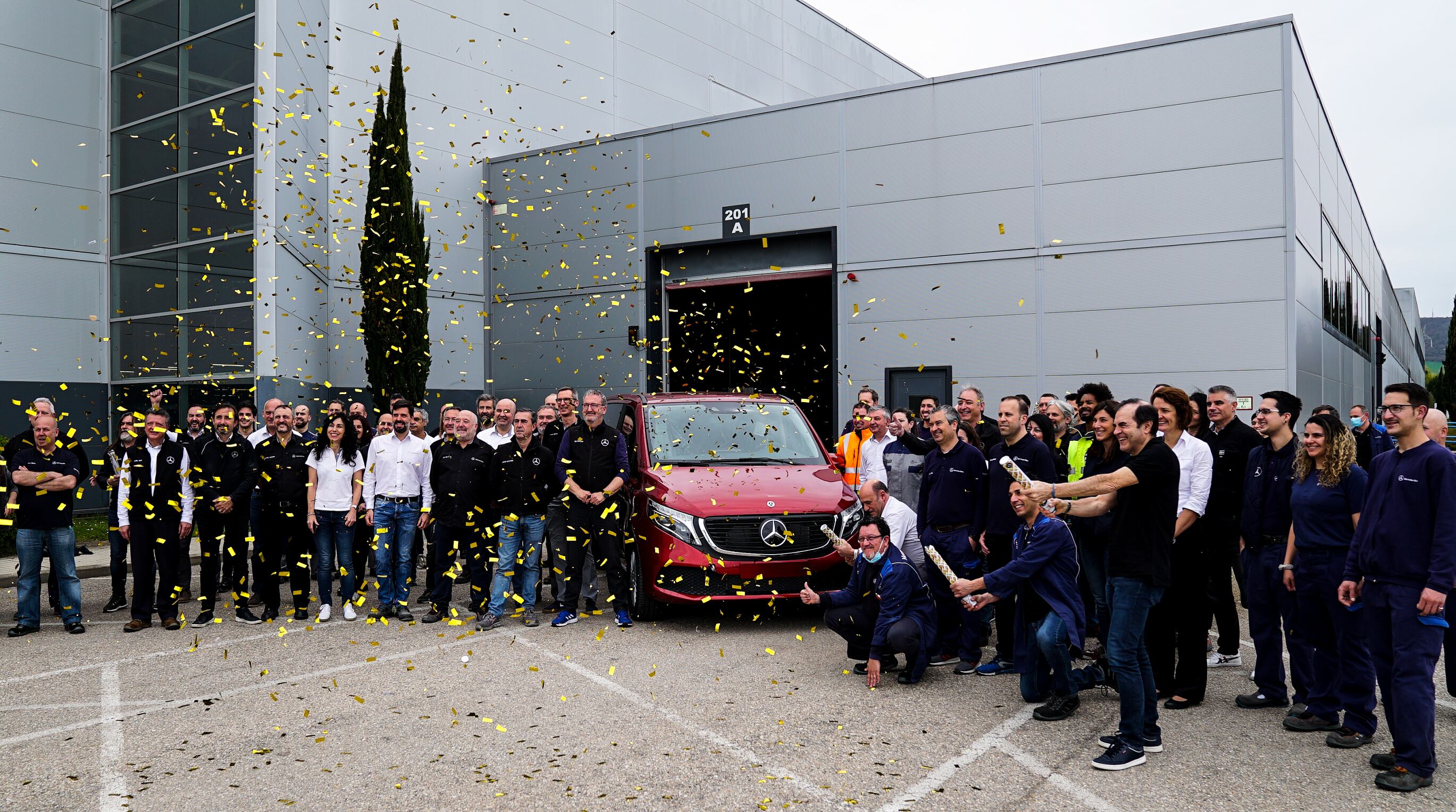 Así se ha celebrado en la planta de Vitoria la fabricación del vehículo 1 millón