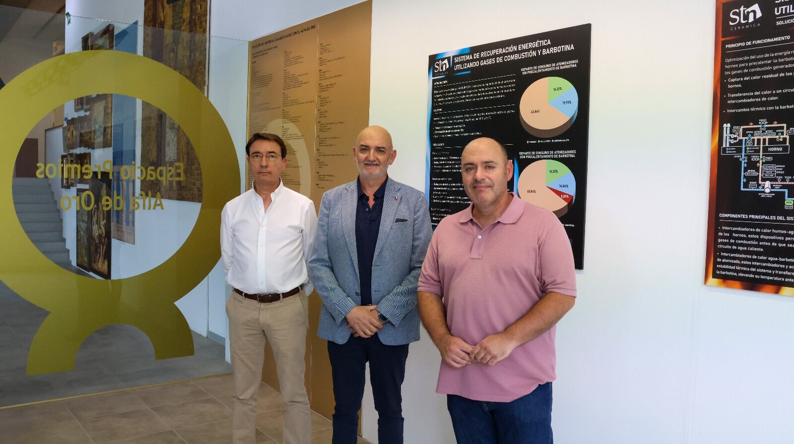 El Museo del Azulejo de Onda incorpora el Alfa de Oro 2025 del Grupo STN por su apuesta por la sostenibilidad energética