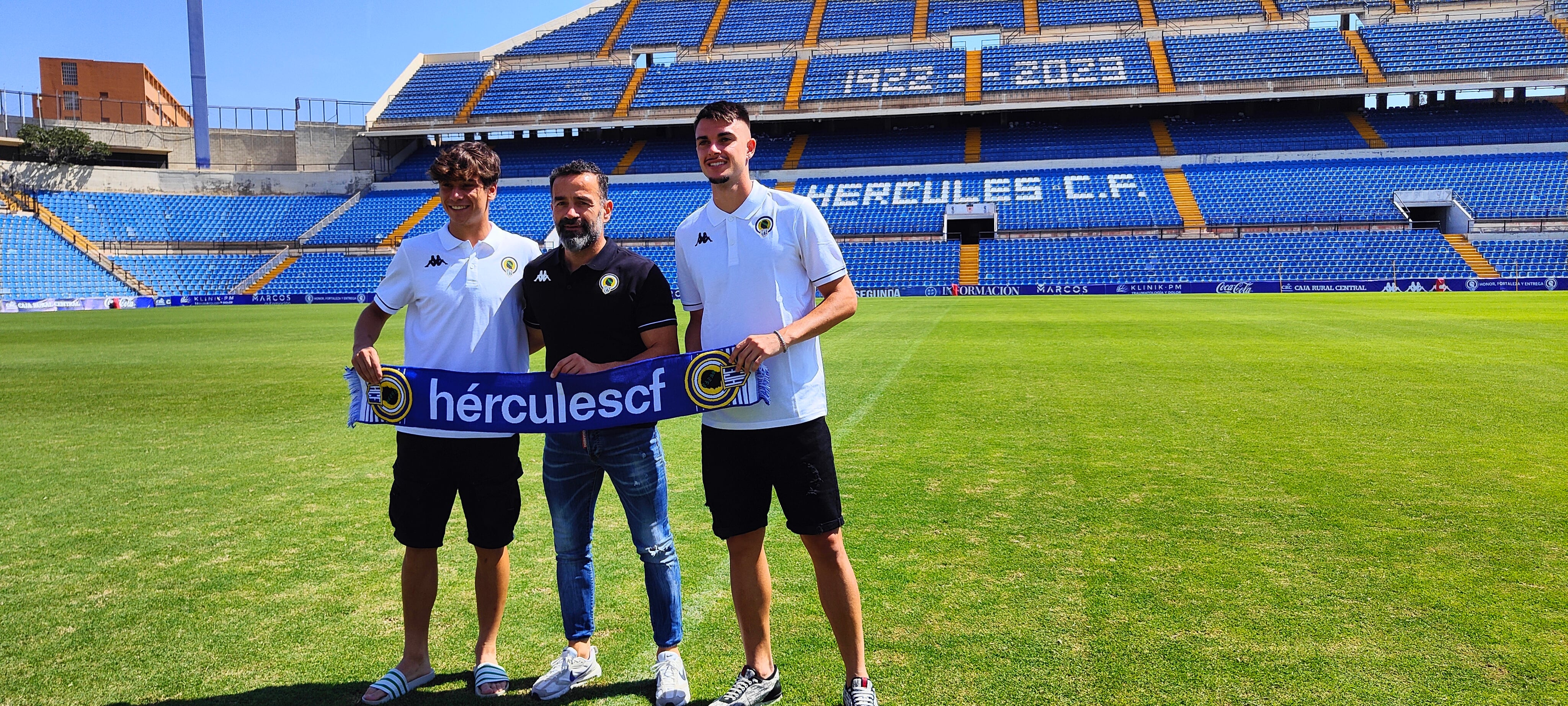 Hugo Sanz, Paco Peña y Diego Lorenzo, en el Rico Pérez