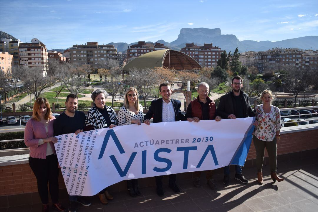 Los portavoces del Ayuntamiento de Petrer presentan AVISTA Petrer