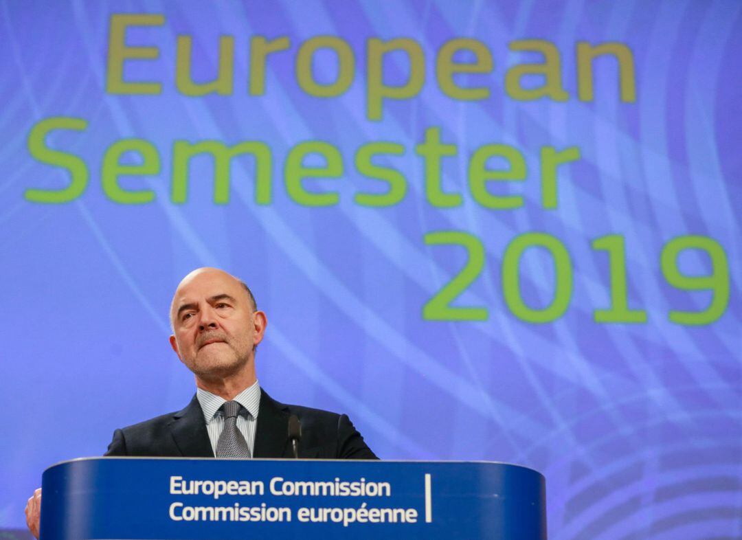 El comisario europeo de Asuntos Económicos, Pierre Moscovici.