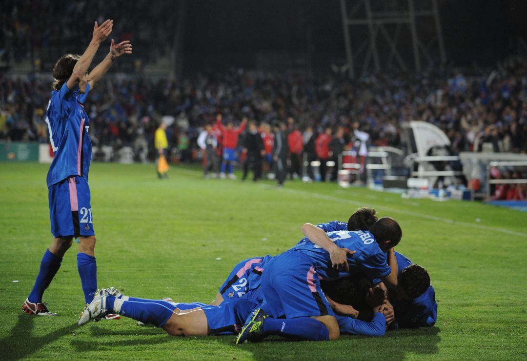 El 10 de abril de 2008 el Getafe C.F. cayó en un histórico partido ante el el F.C. Bayern.