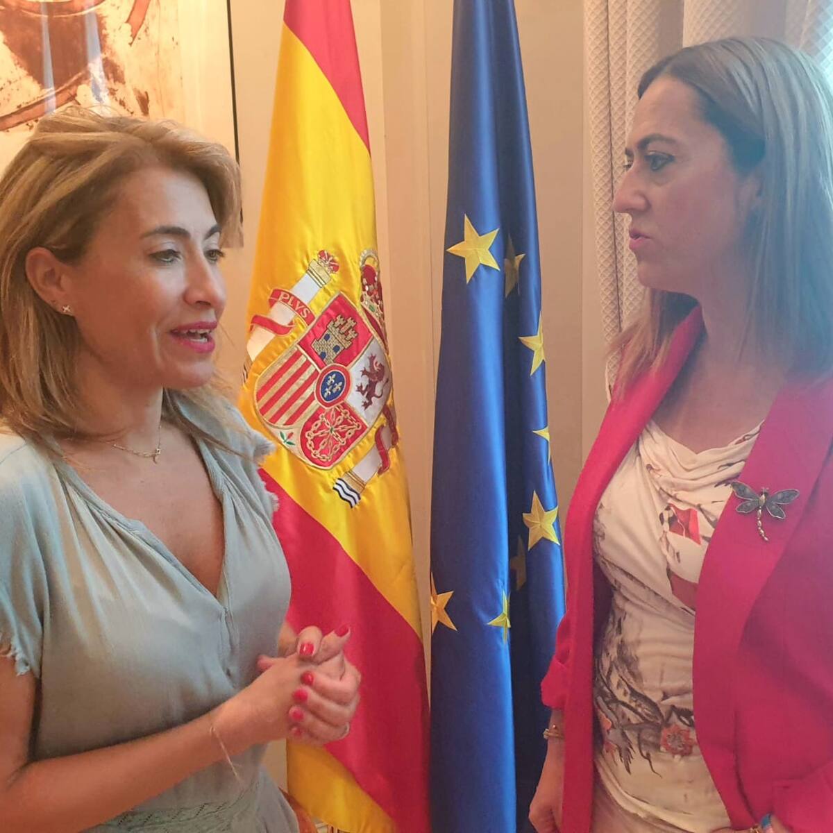 Raquel Sánchez garantiza el mantenimiento de todos los servicios del transporte de viajeros por autobús