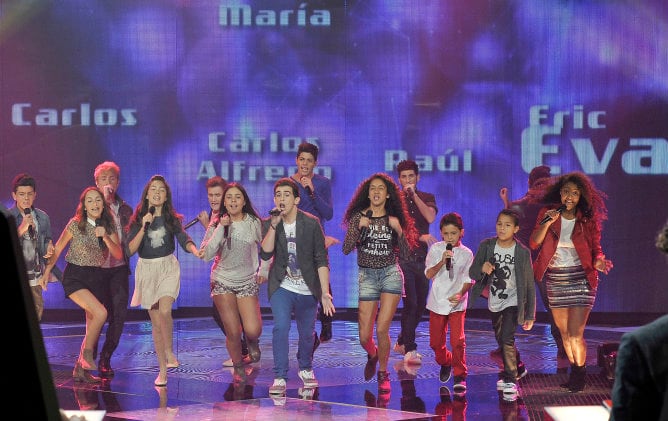 Gala final de &#039;La voz kids&#039; en Telecinco