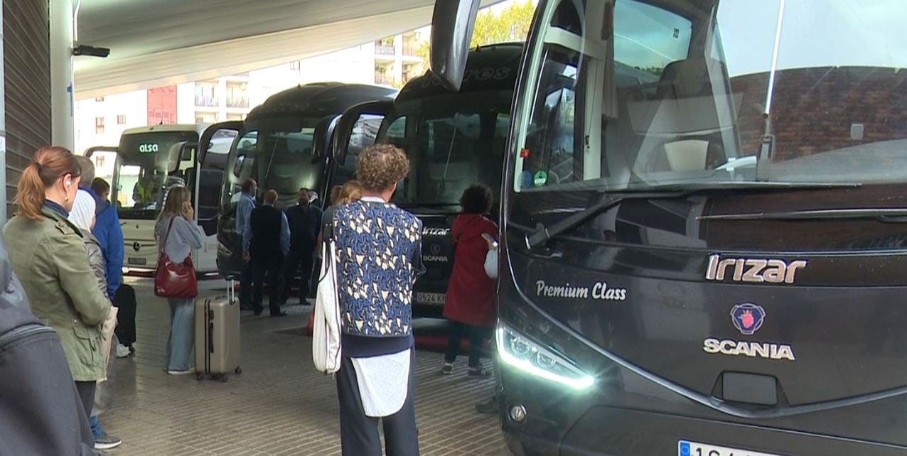 Estación de autobuses de Gandia.