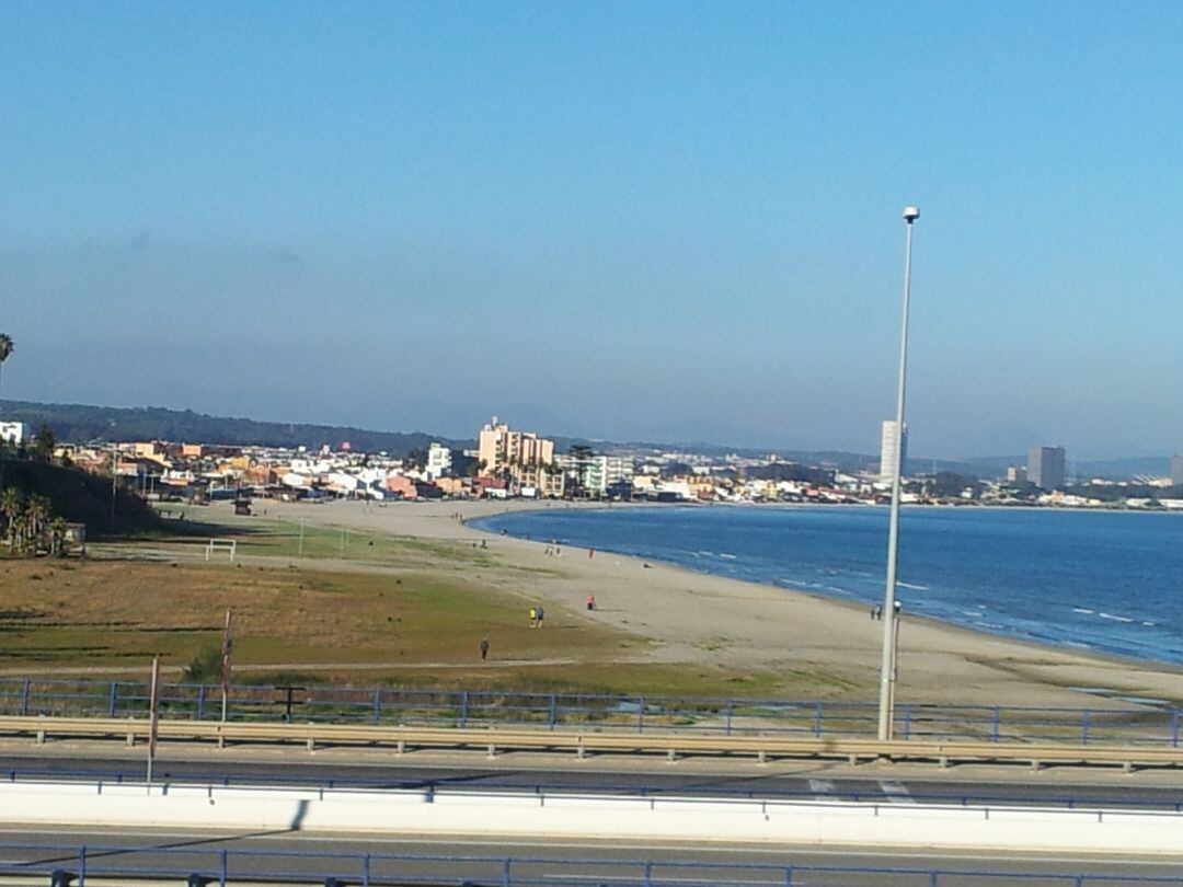 Vista de la Playa de El Rinconcillo.