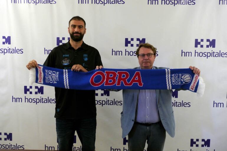 Kostas Vasileiadis y Rafa Silva, de HM Hospitales La Rosaleda