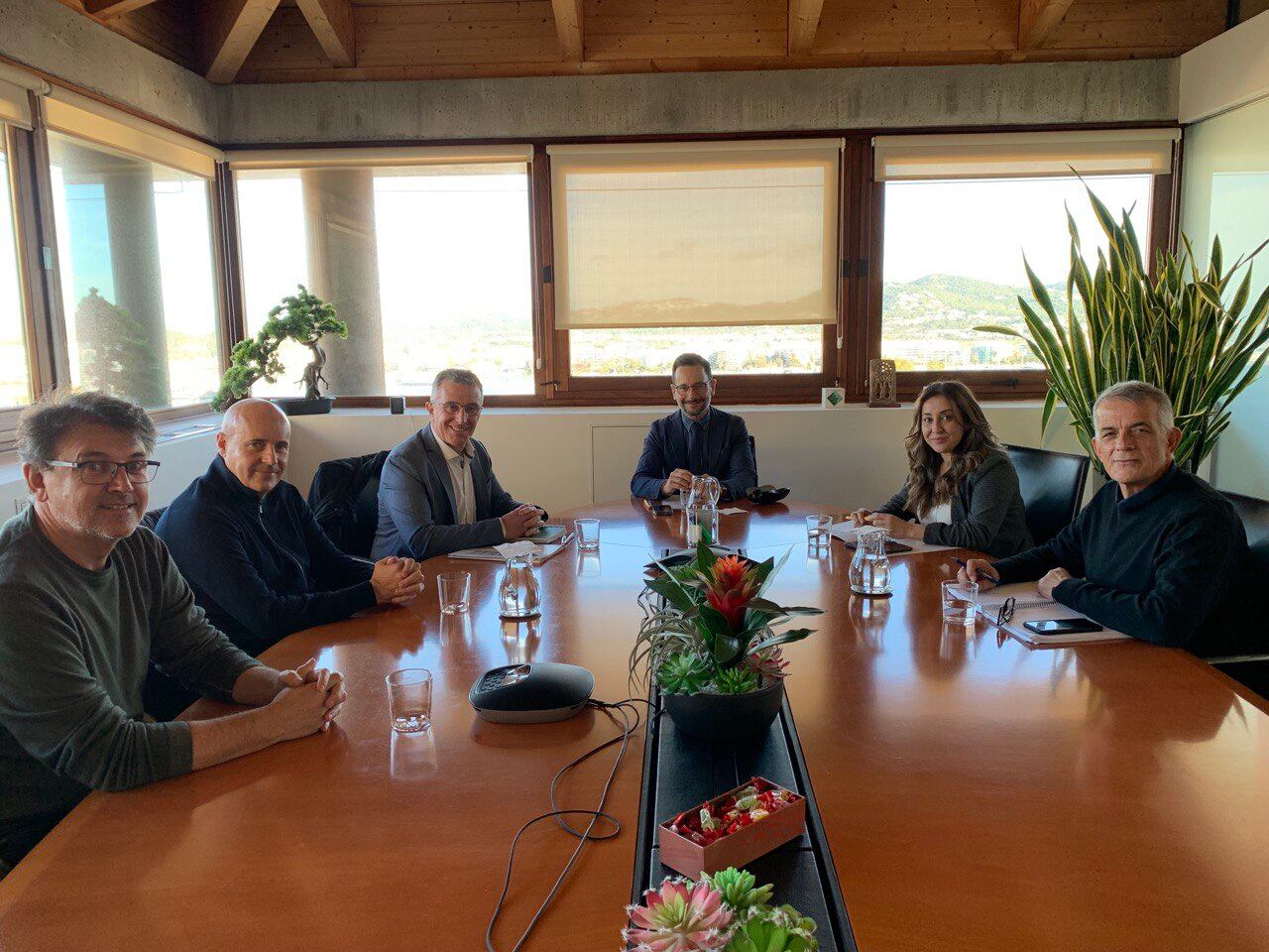 Imagen de la reunión celebrada en el Ayuntamiento de Ibiza