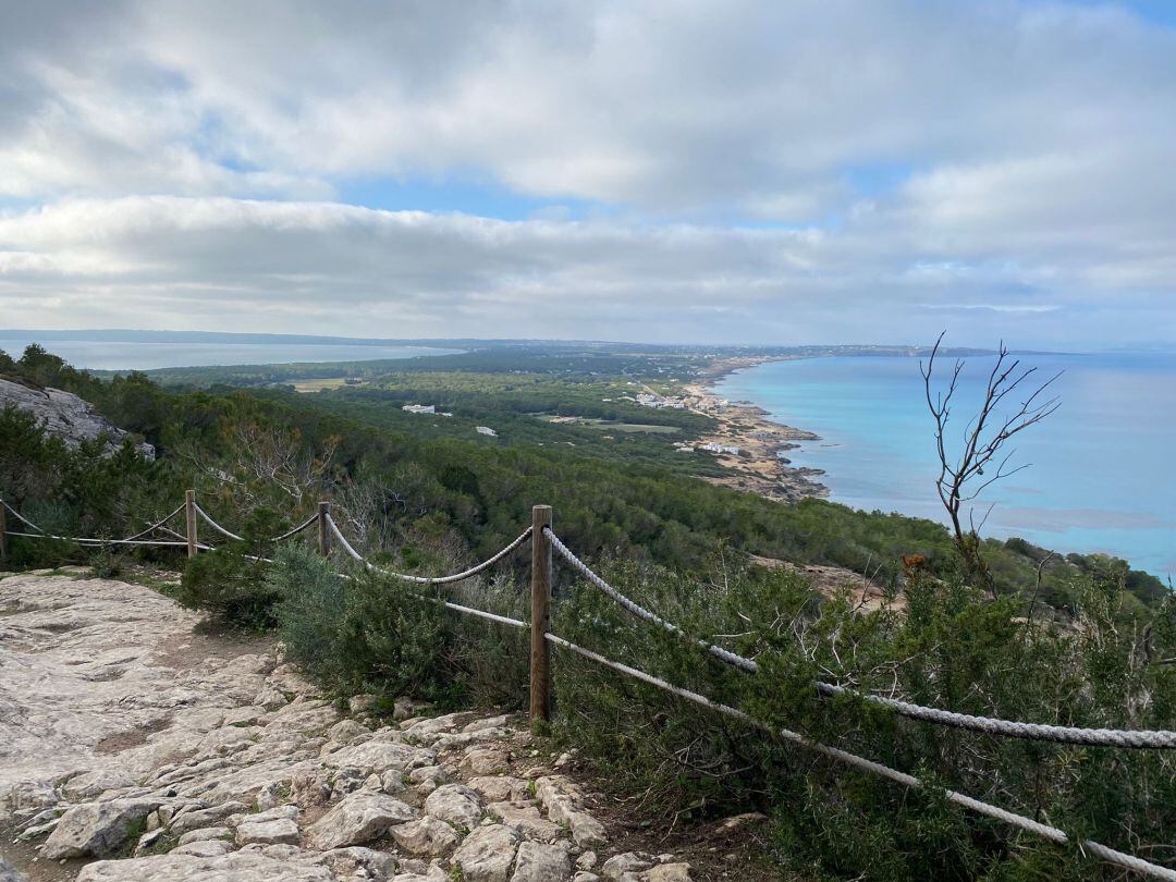 Panorámica de la isla