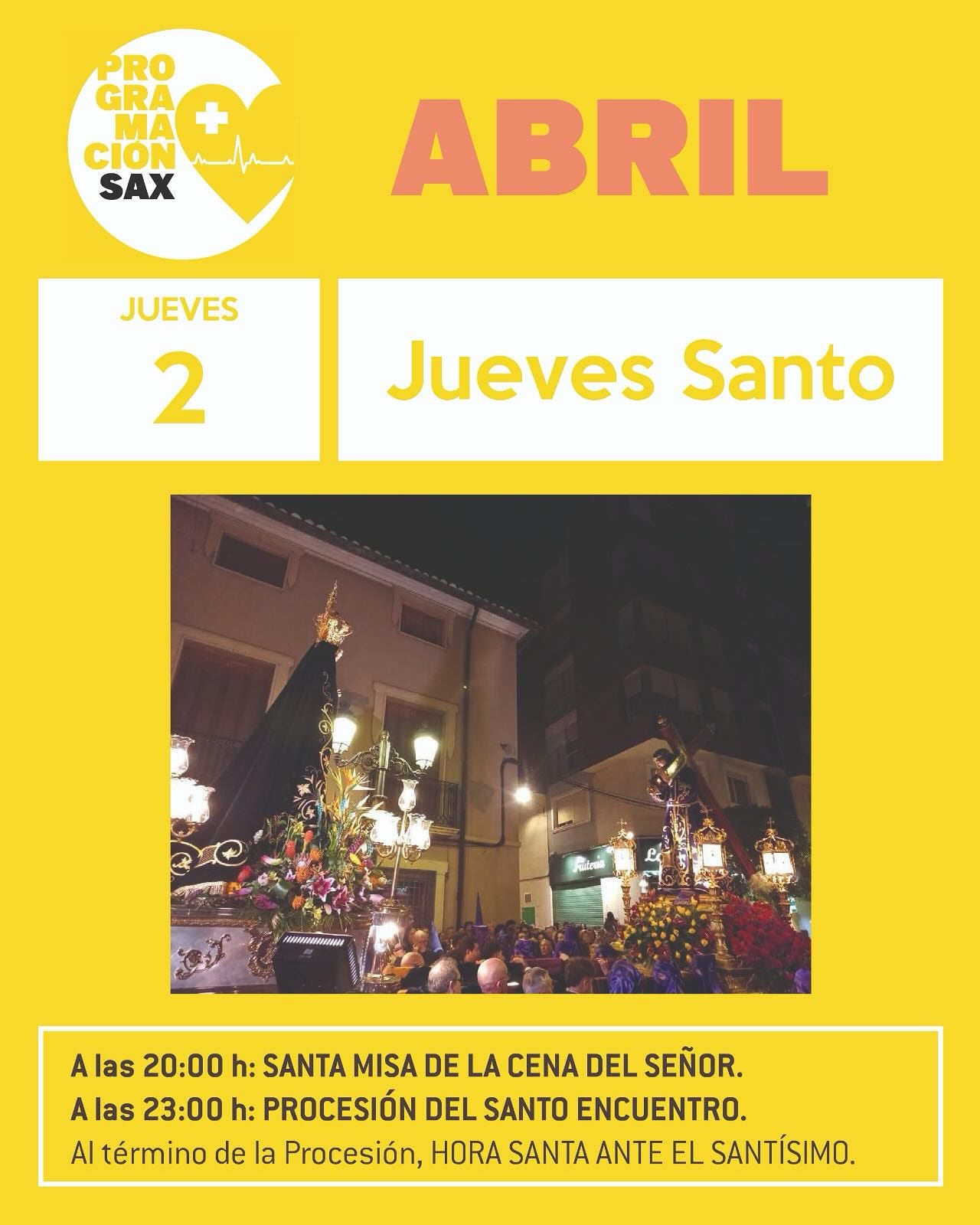 Actos de la Semana Santa