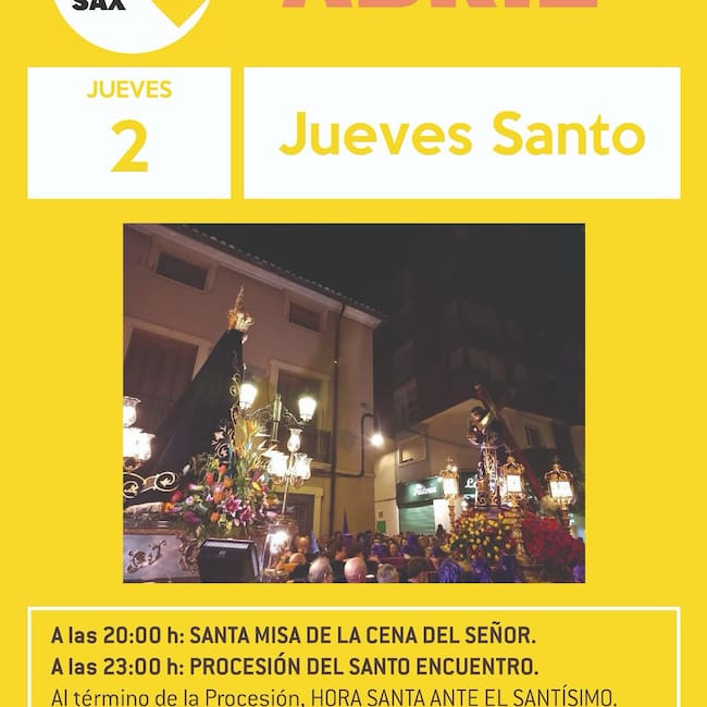 Actos de la Semana Santa