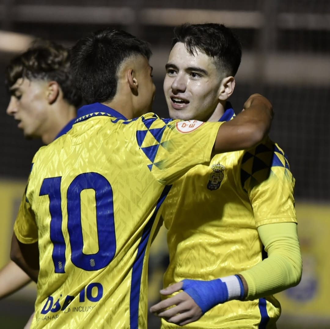 Sergio Ruiz está triunfando en la cantera de la UD Las Palmas.