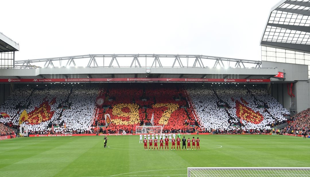 Anfield homenajeó a la víctima 97 de la tragedia de Hillsborough