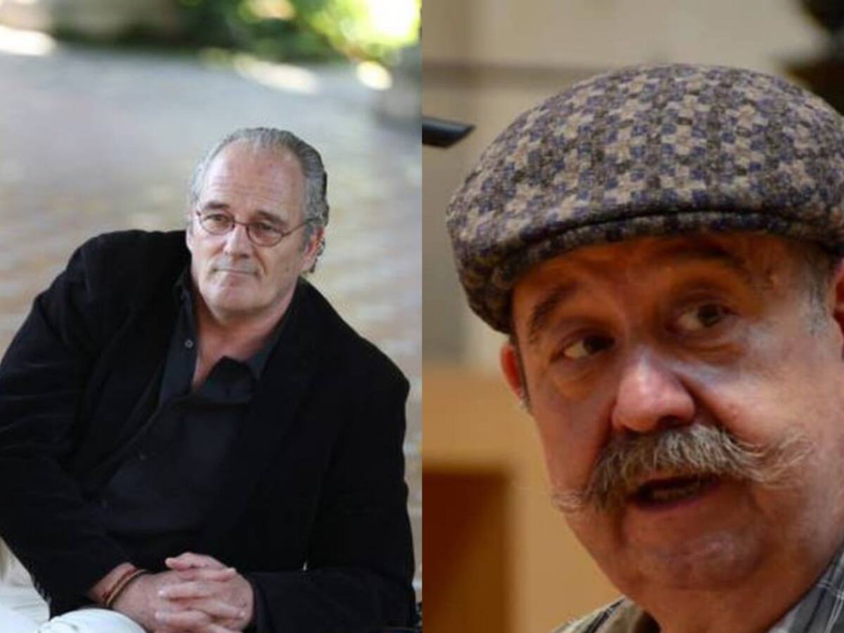 Terapia de risas para los enfermos de Can Misses con los actores Carlos Olalla y Ángel Jodra