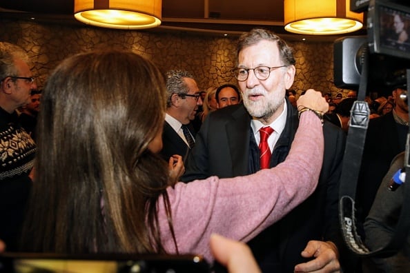 Mariano Rajoy, el pasado febrero en Alicante