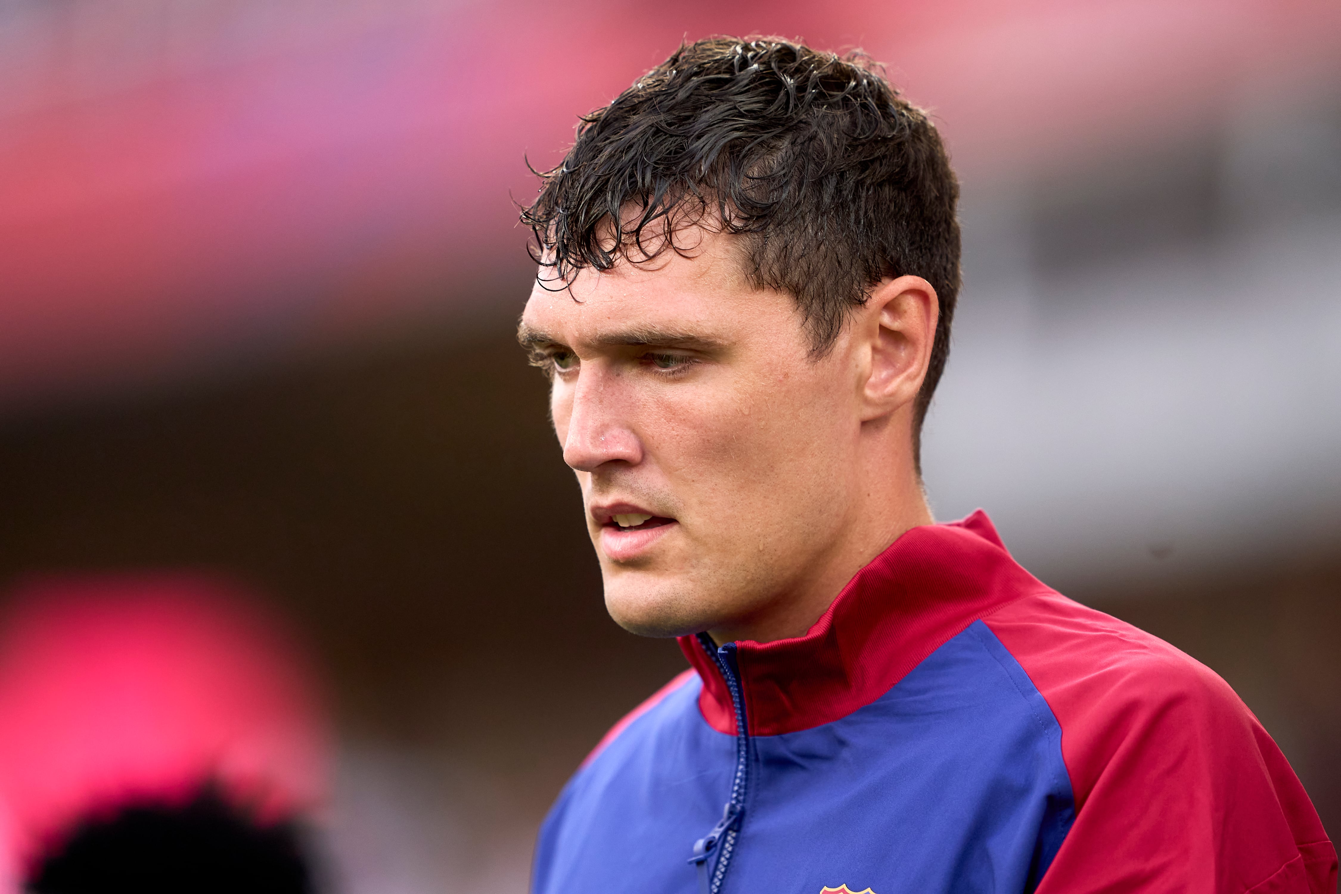 Andreas Christensen durante el Trofeo Joan Gamper