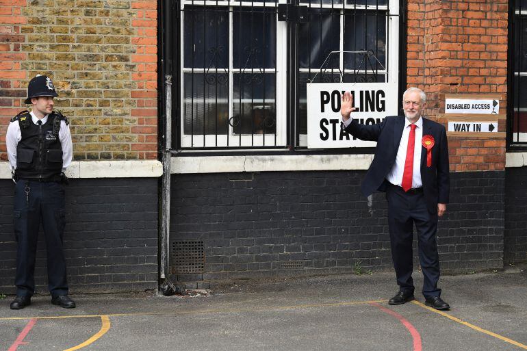 El líder del partido laborista Jeremy Corbyn.