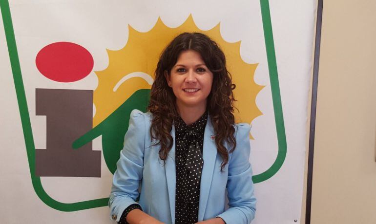 María Jesús Amate, Coordinadora provincial de Izquierda Unida.