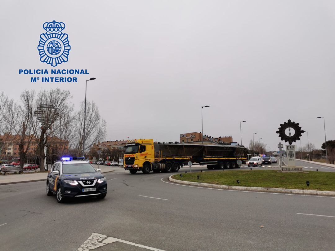 El Primer Narcosubmarino Interceptado En Europa llegaba a la Escuela de Policía