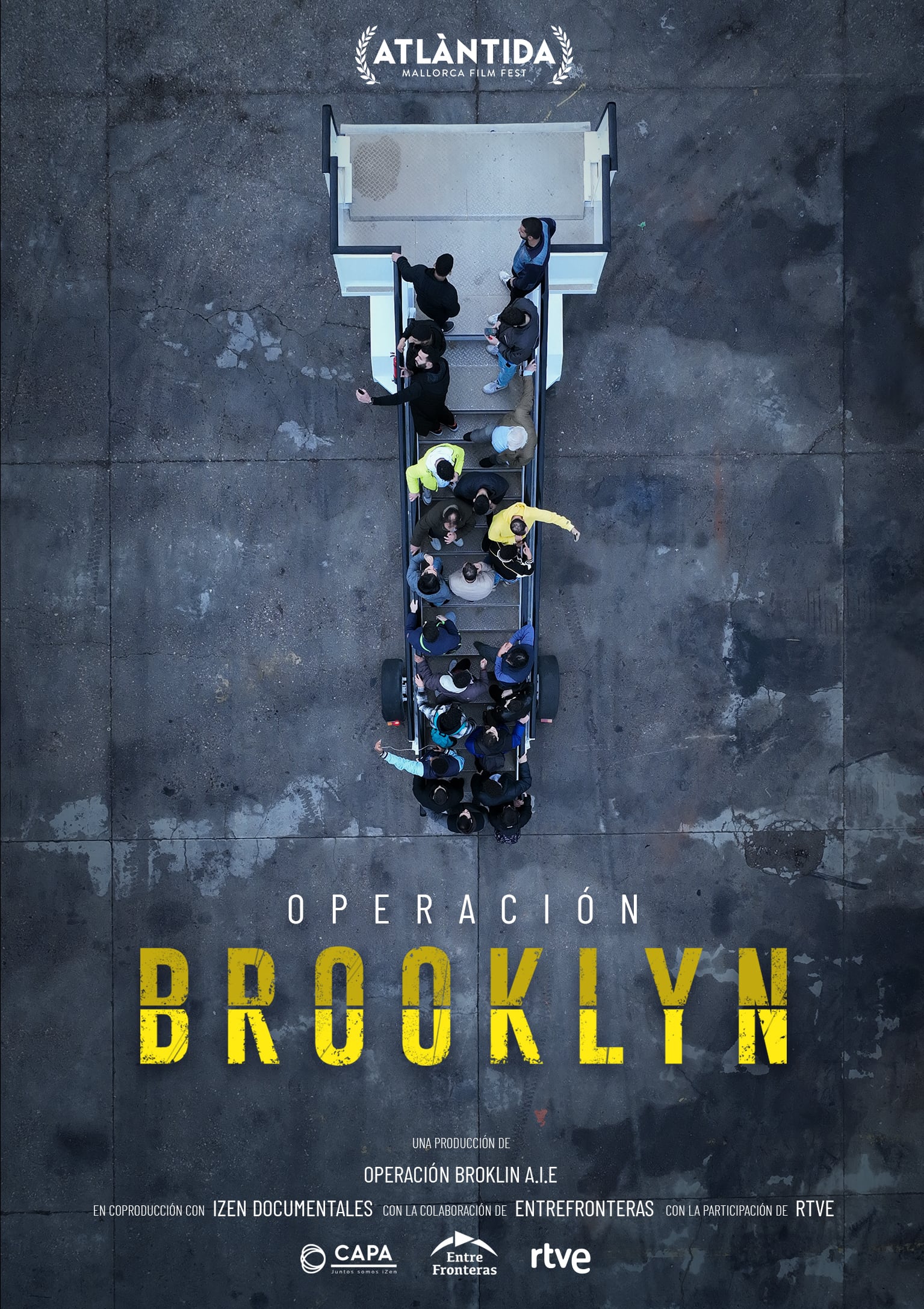 Cartel del documental Operación Brooklyn