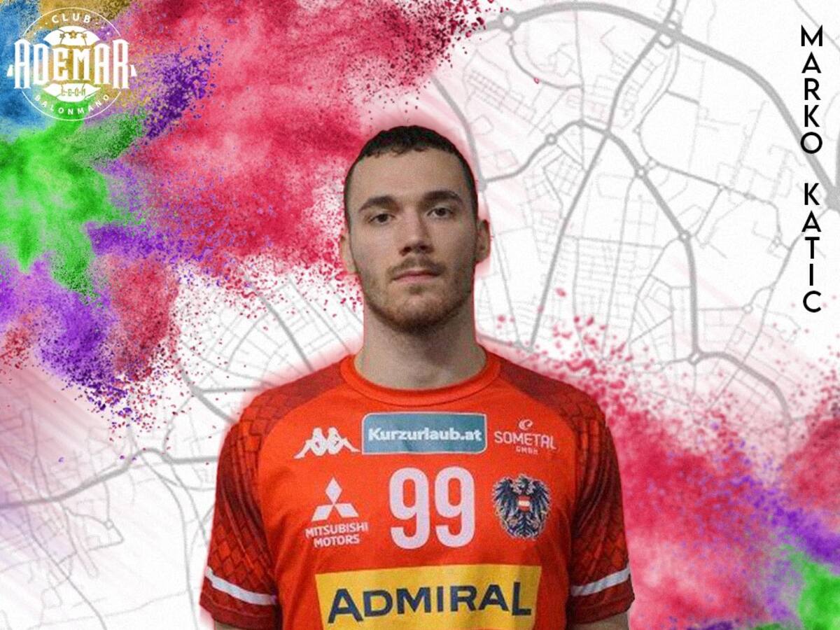 Marko Katic nuevo fichaje del ABANCA Ademar