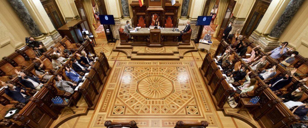 Pleno municipal de A Coruña