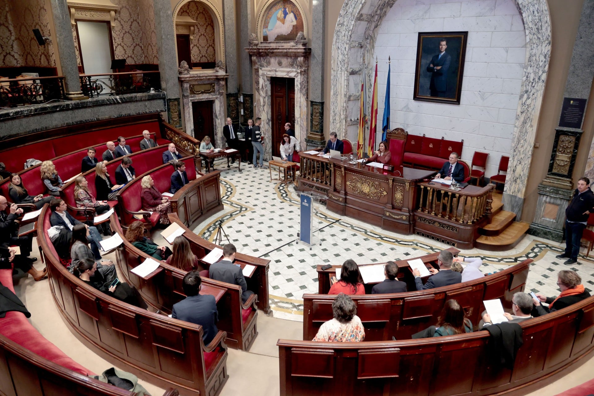 Pleno extraordinario del ayuntamiento de València
