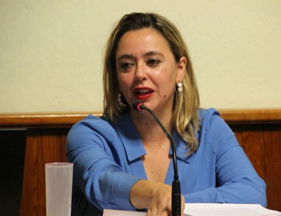 María Dolores Corujo, alcaldesa de San Bartolomé y secretaria general del PSOE en Lanzarote.
