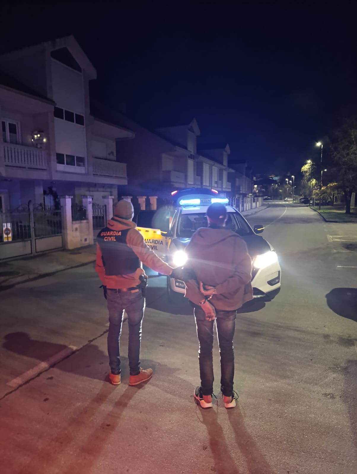 En la imagen el hombre de nacionalidad portuguesa detenido por la Guardia Civil