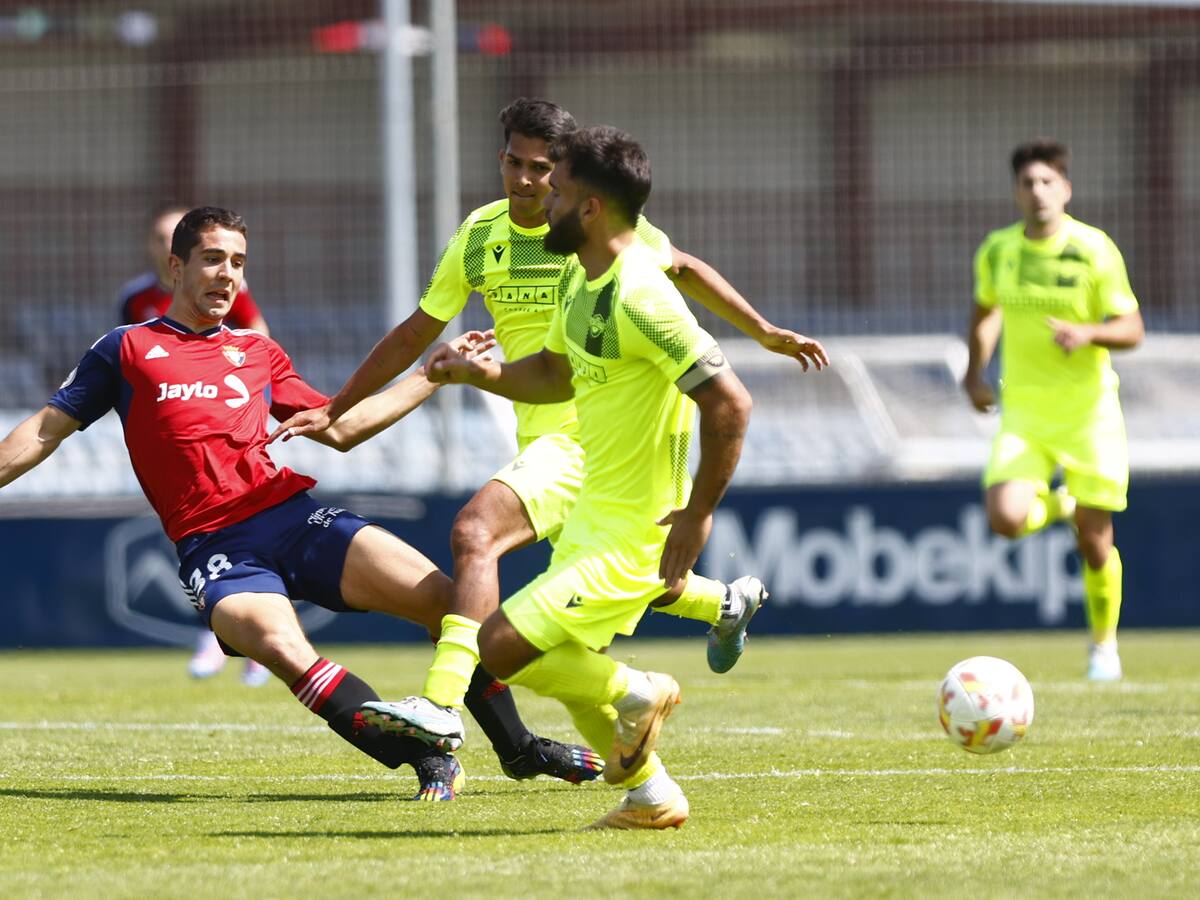 El Intercity sale goleado de Tajonar por el Osasuna Promesas y pone en peligro su permanencia