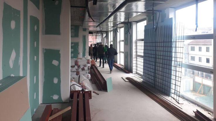 El local social de O Burgo estará acabado en mayo