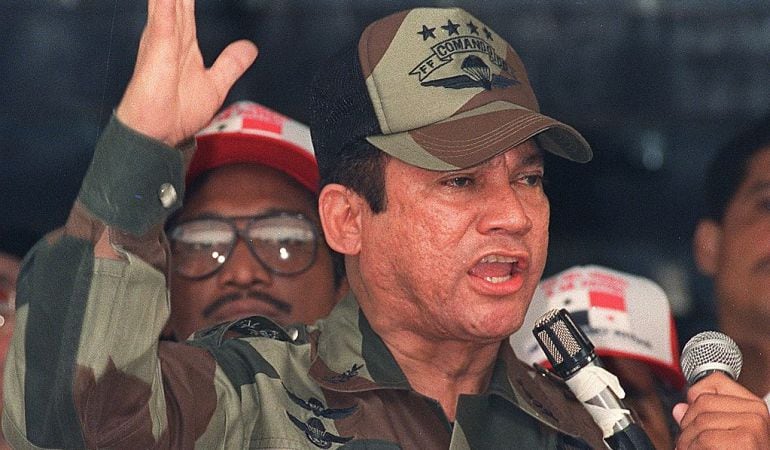 El exdictador panameno Manuel Antonio Noriega, en una imagen tomada el 20 de mayo de 1988.