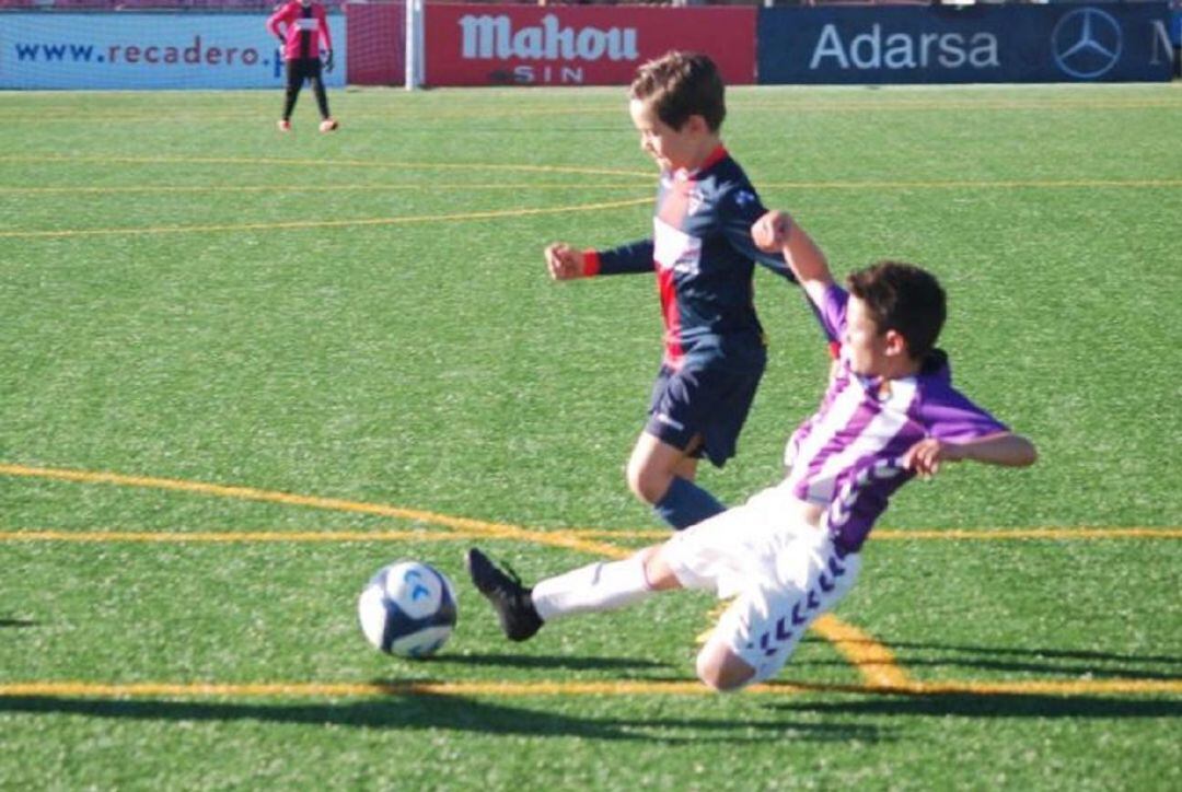 El Prebenjamin se impone al Real Valladolid en su categoría