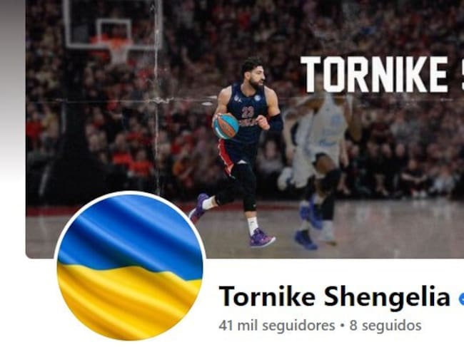 Perfil de Twitter de Shengelia