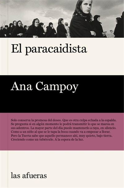 Cubierta de &#039;El paracaidista&#039;, de Ana Campoy