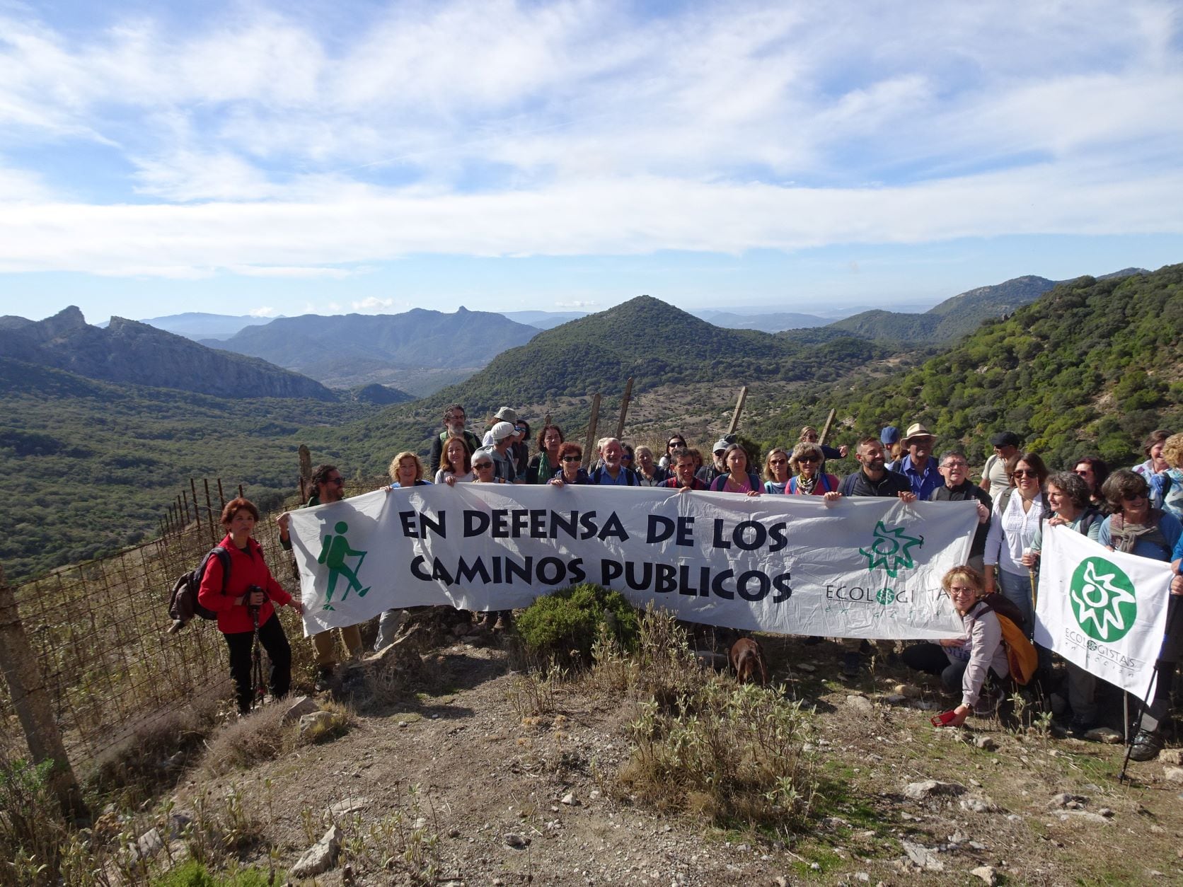 Inauguración reivindicativa en defensa de estos espacios / Ecologistas en Acción