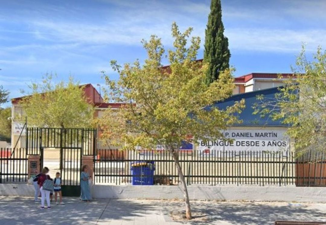 Fachada del colegio Daniel Martín de Alcorcón