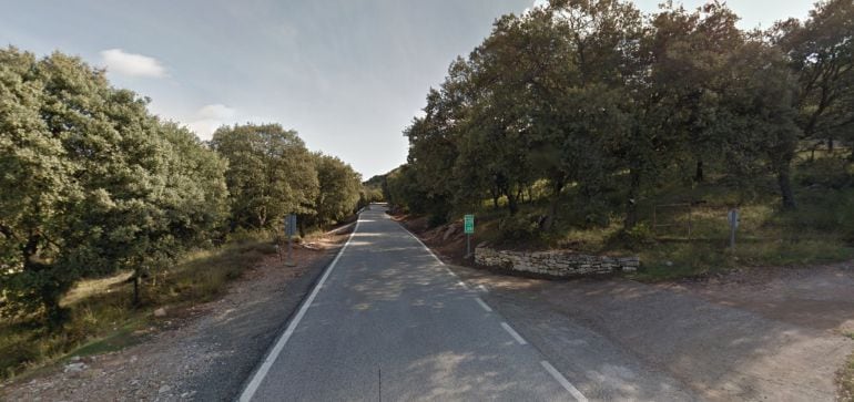 Km39 de la carretera Jaén-Los Villares donde se ha producido el accidente.