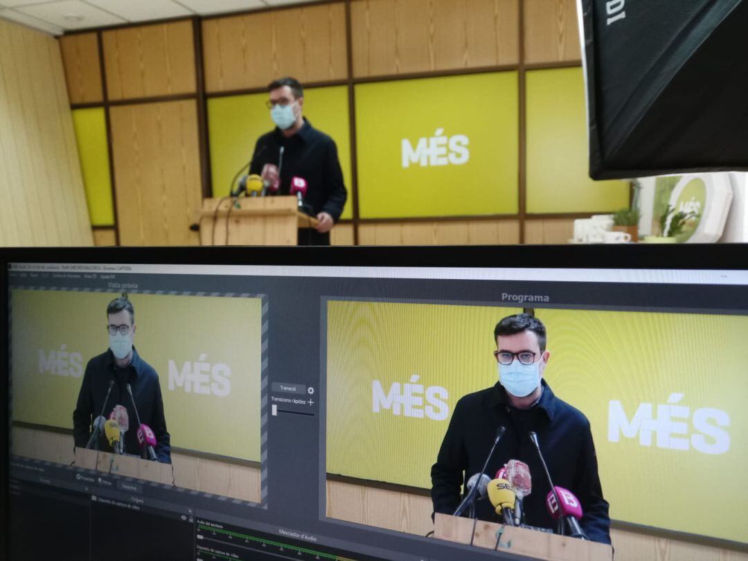 Toni Noguera, coordinador de Més per Mallorca.