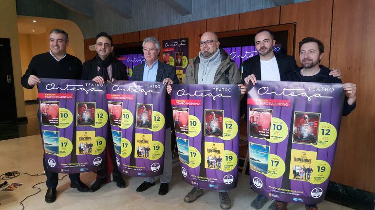 Presentación de la octava Muestra de Teatro Palentino organizado por Teatro Ortega