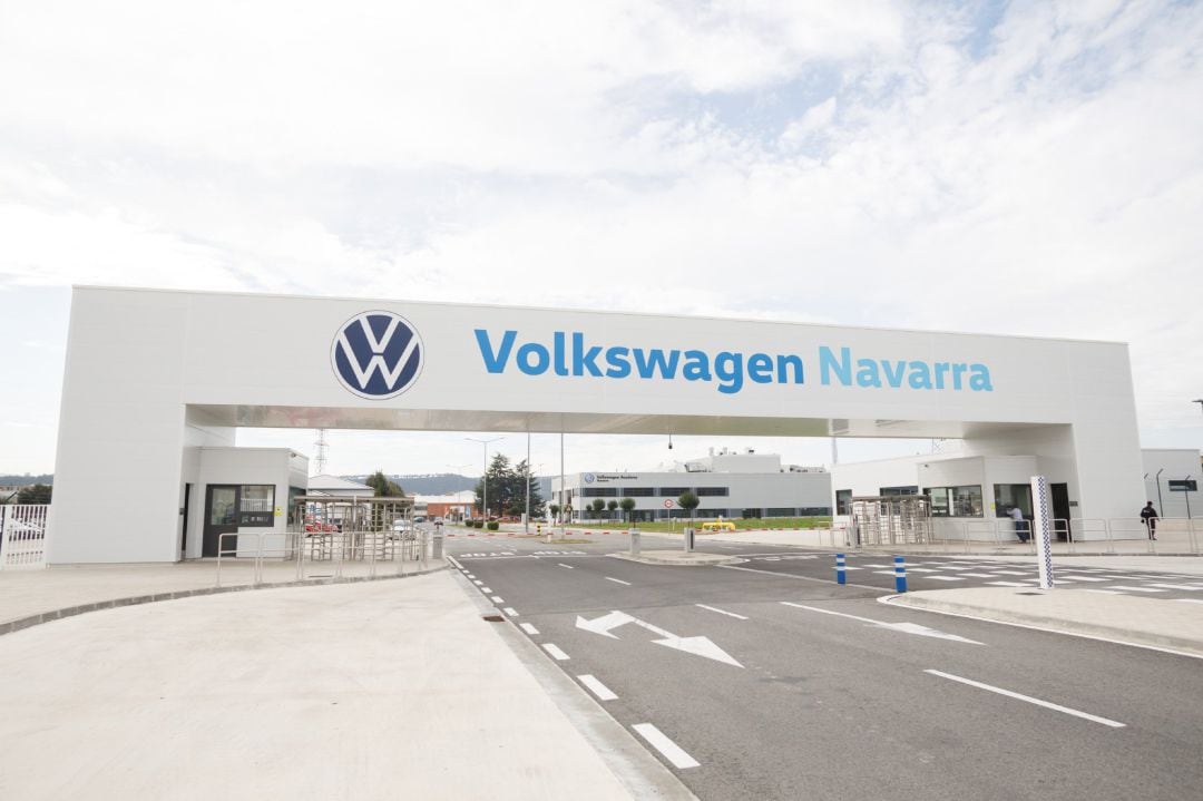 Fábrica de Volkswagen en Navarra.