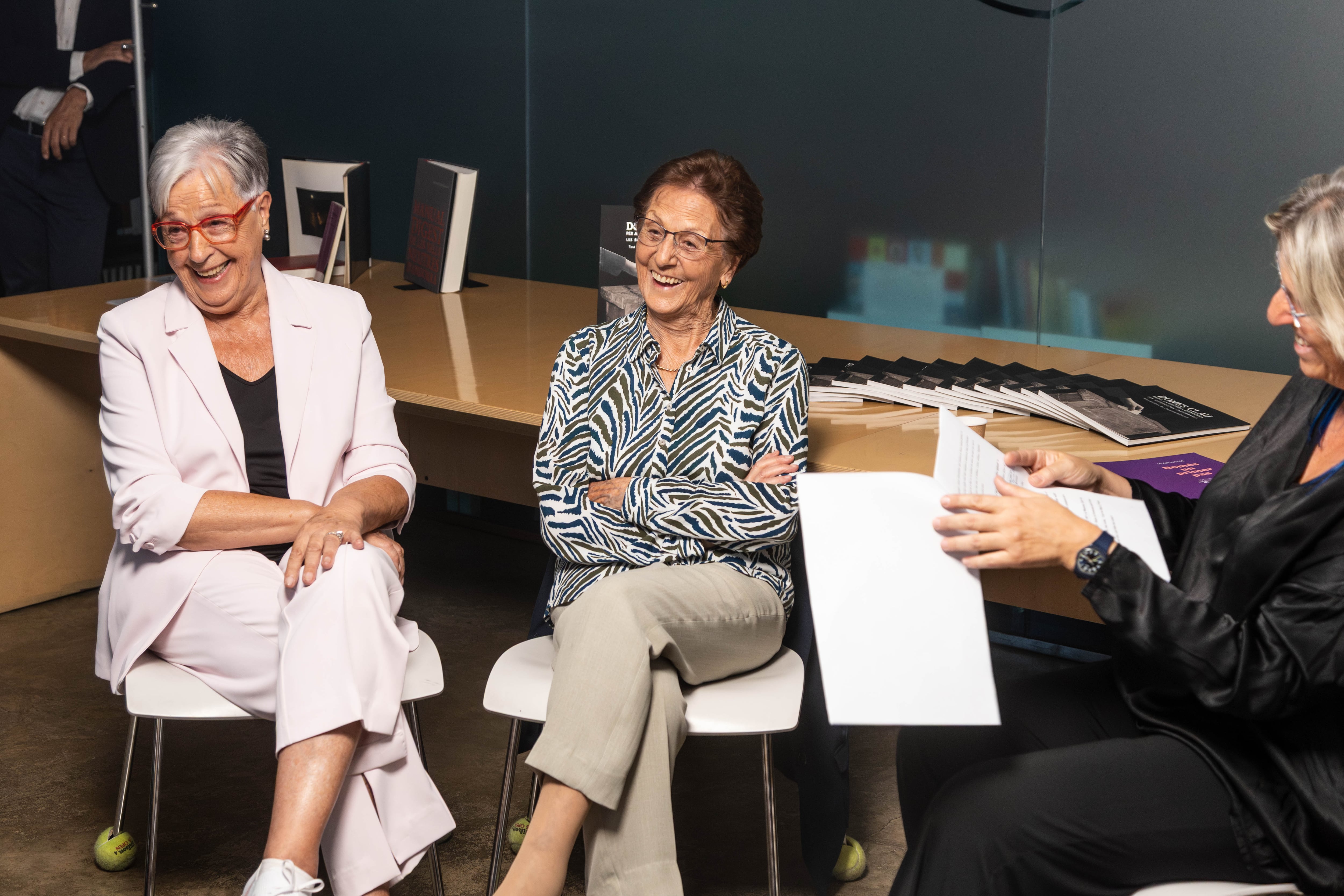 Roser Molné (d) durant l&#039;acte d&#039;homenatge a les dones sufragistes de la Massana