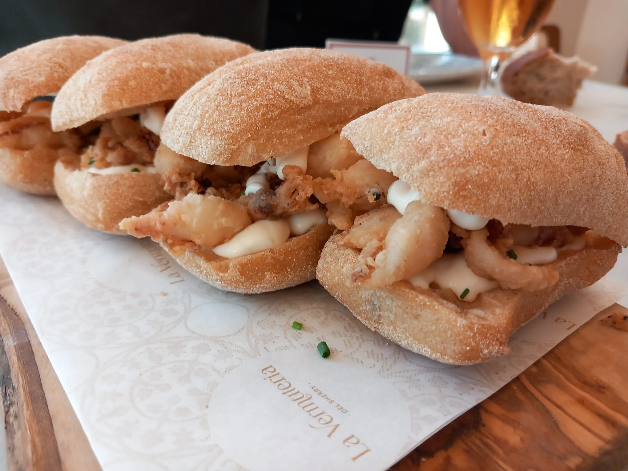 Bocatas de puntillitas