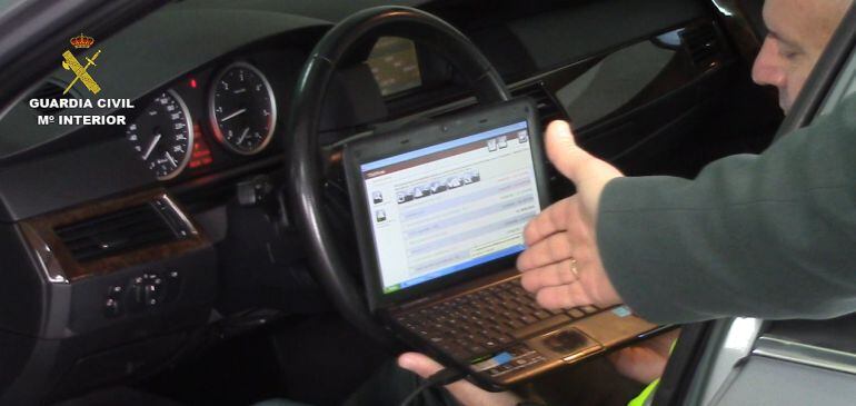 Imagen de la operación que permitió detener a los delincuentes