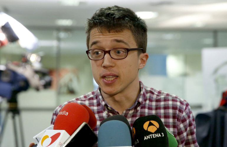 El portavoz de Podemos en el Congreso, Íñigo Errejón.