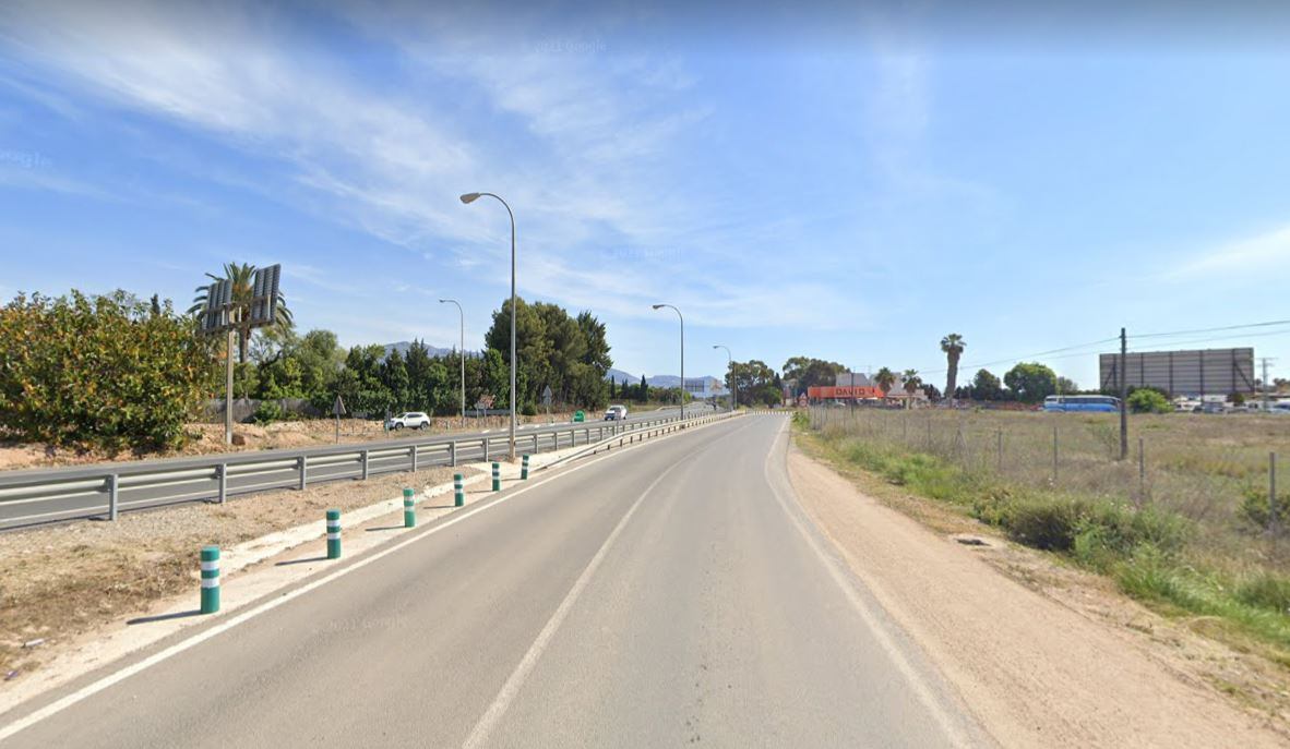 Km. 152 de la carretera nacional 332 en sentido Benidorm hacia Valencia