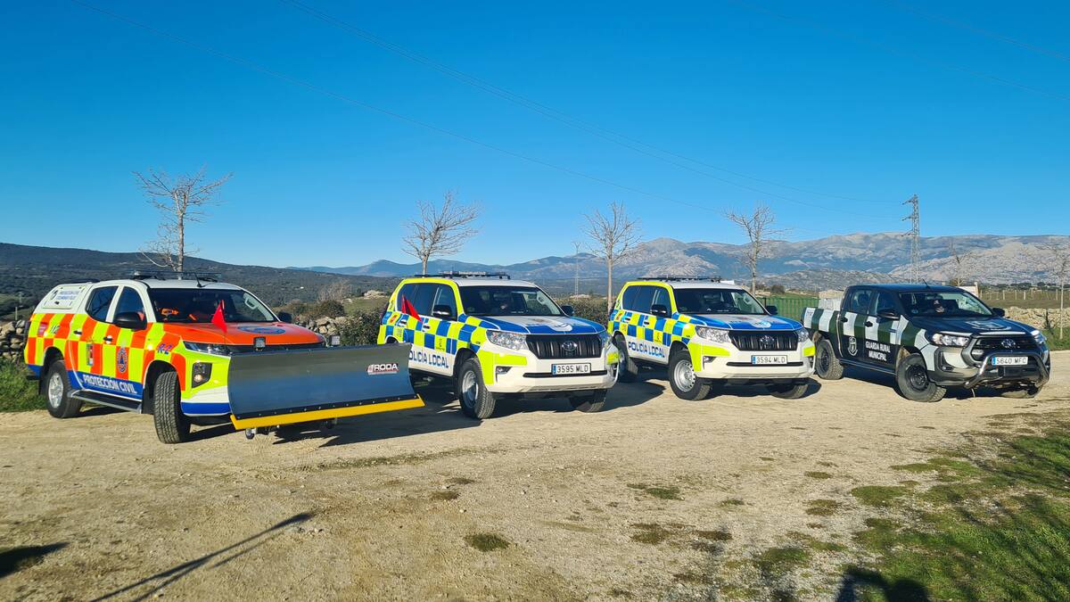Colmenar Viejo incorpora vehículos 4x4 para reforzar a la Policía Local, Protección Civil y Guarda Rural